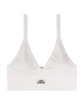 Posey White Sporty Bralette
