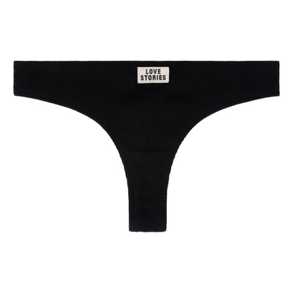 Lima Black Thongs