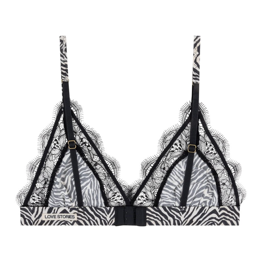 Love Lace Delicate Triangle Bralette