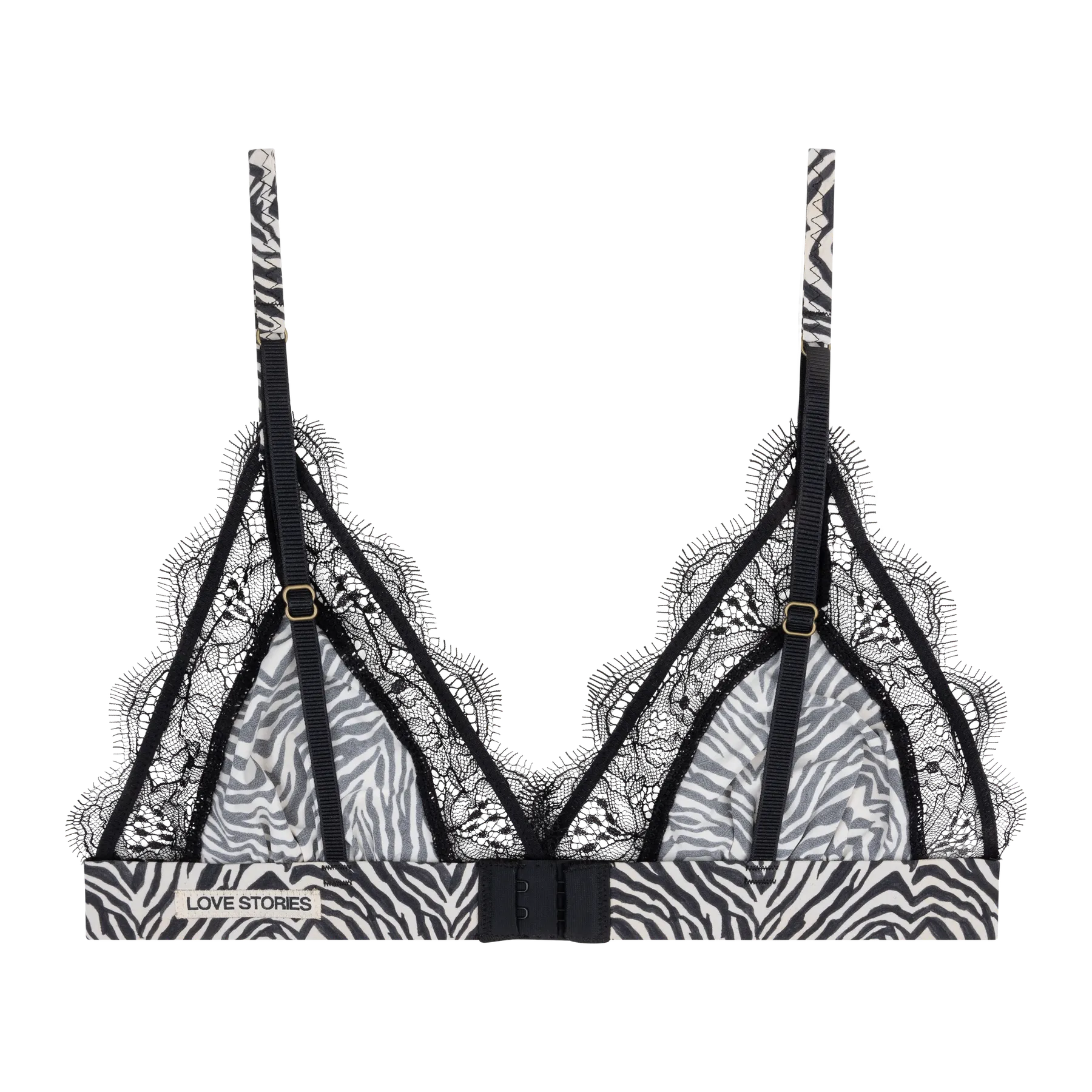 Love Lace Delicate Triangle Bralette