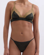 Love Lace Delicate Triangle Bralette