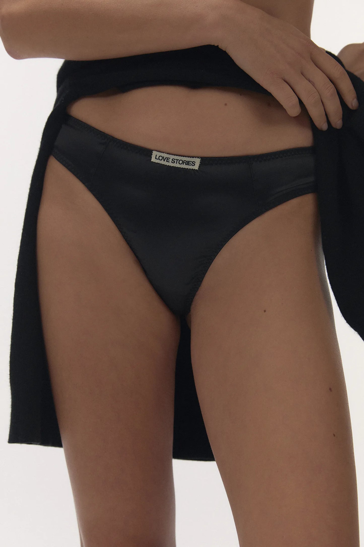 Carl Brazilian-Style Black Briefs
