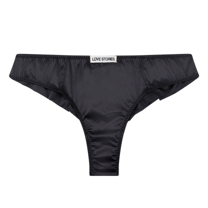 Carl Brazilian-Style Black Briefs