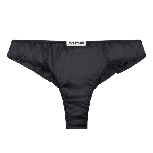 Carl Brazilian-Style Black Briefs