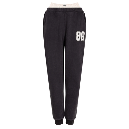 Donna Black Sporty Set