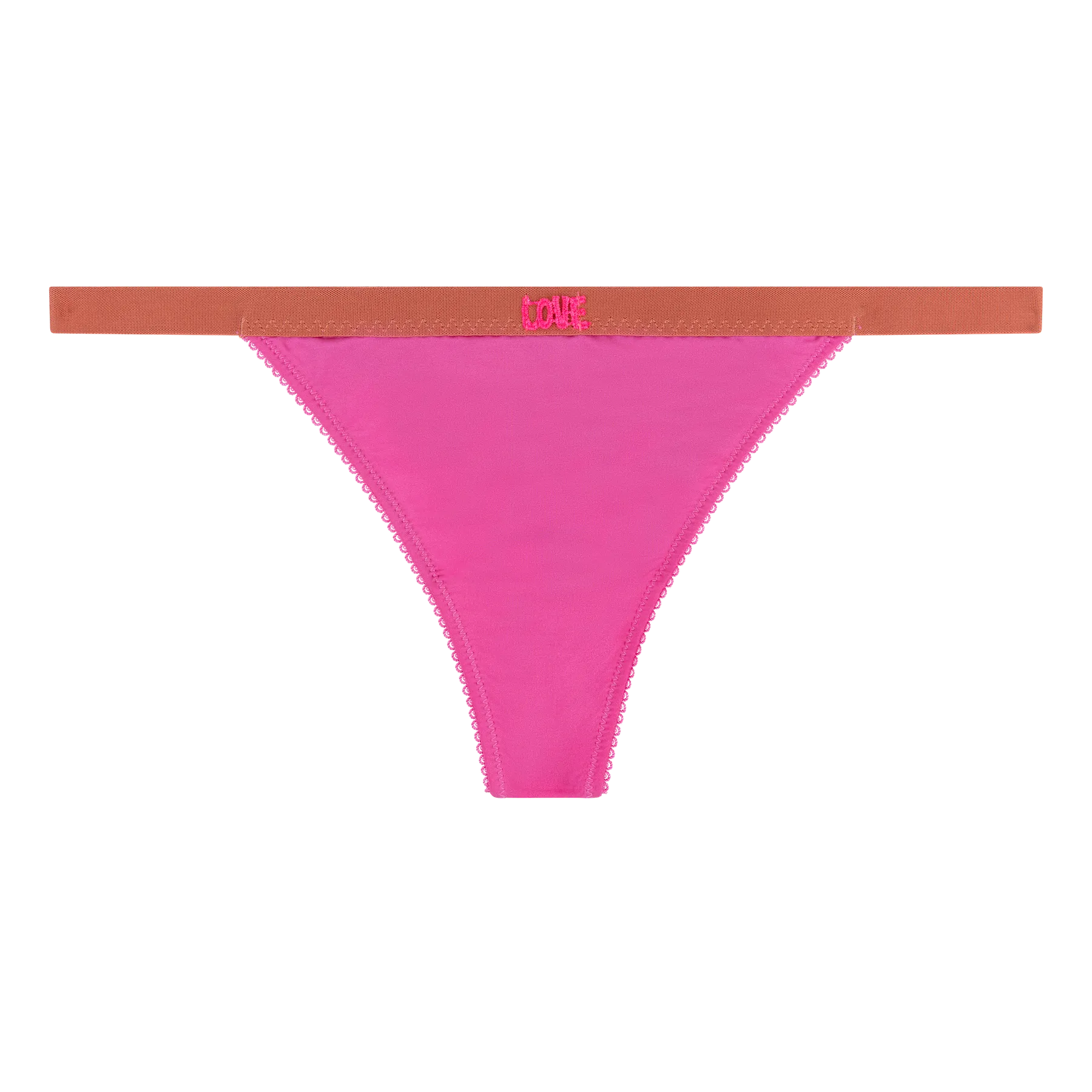 Roomservice Pink String Briefs