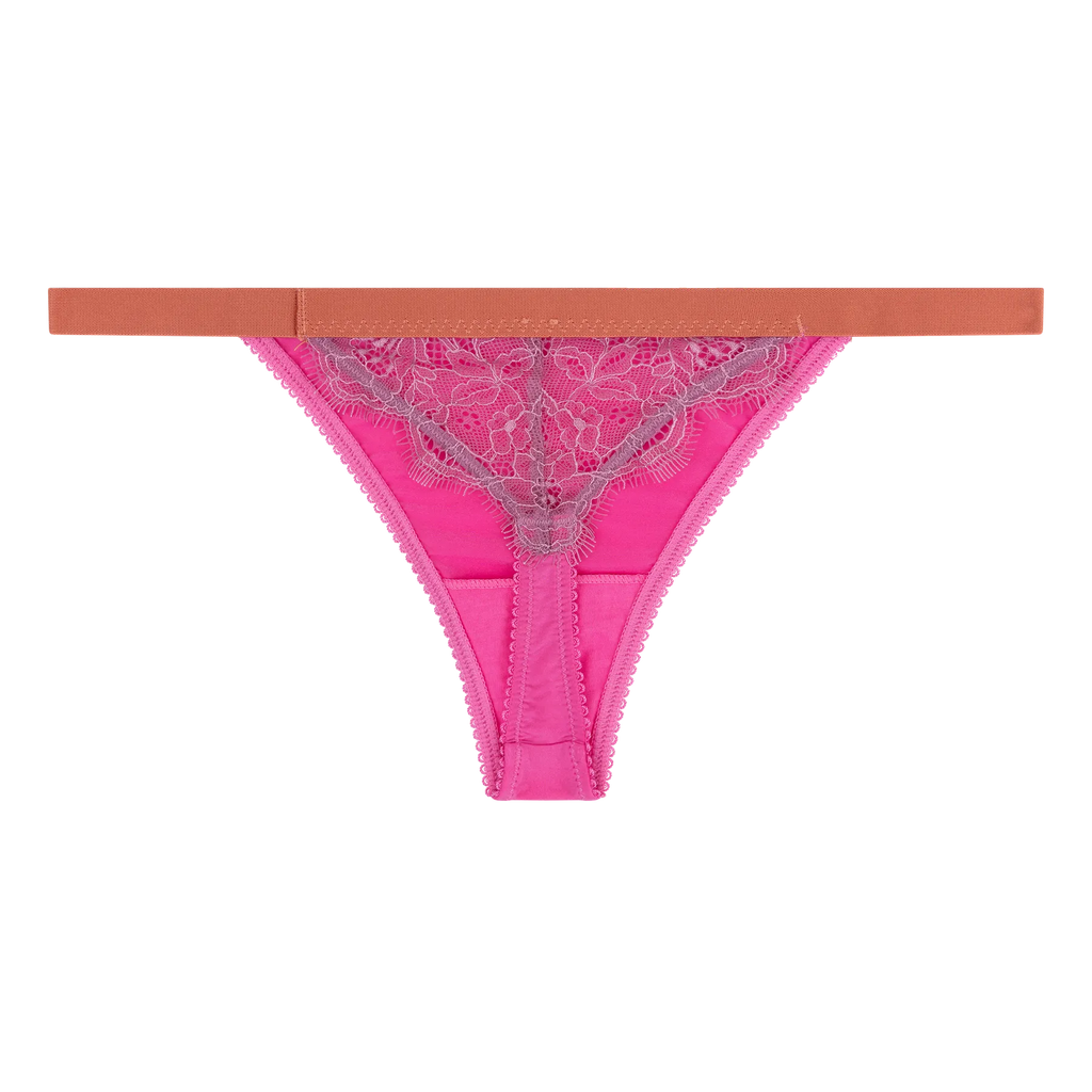 Roomservice Pink String Briefs