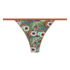 Roomservice Floral Print String Briefs