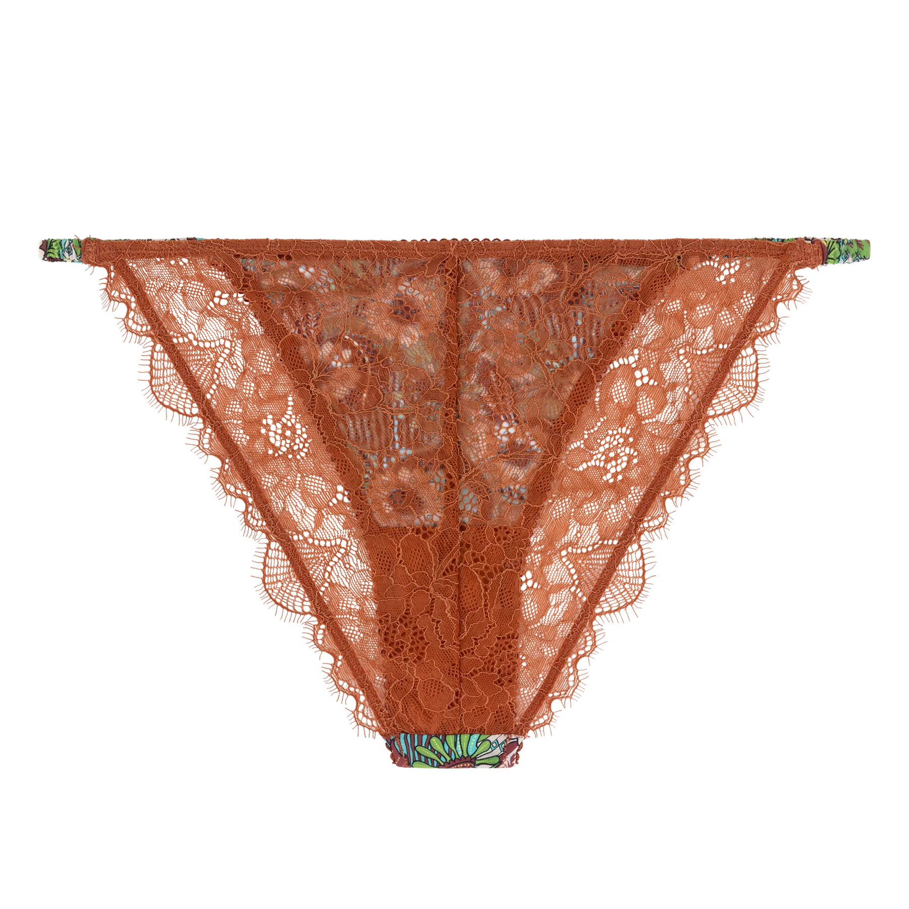 Wild Rose Floral Print Briefs