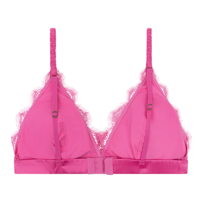 Gwen Pink Lacy Padded Bralette