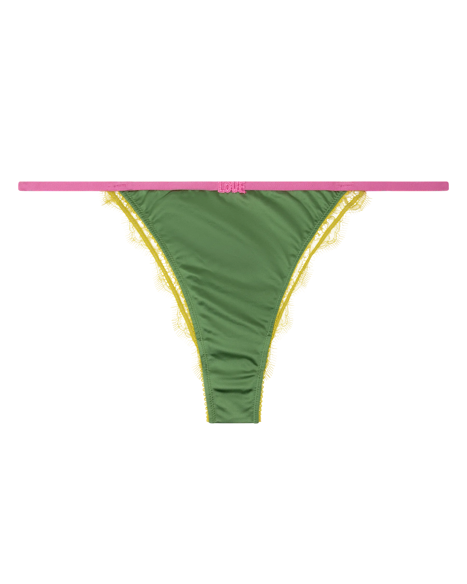 Tanga-Style Green Briefs