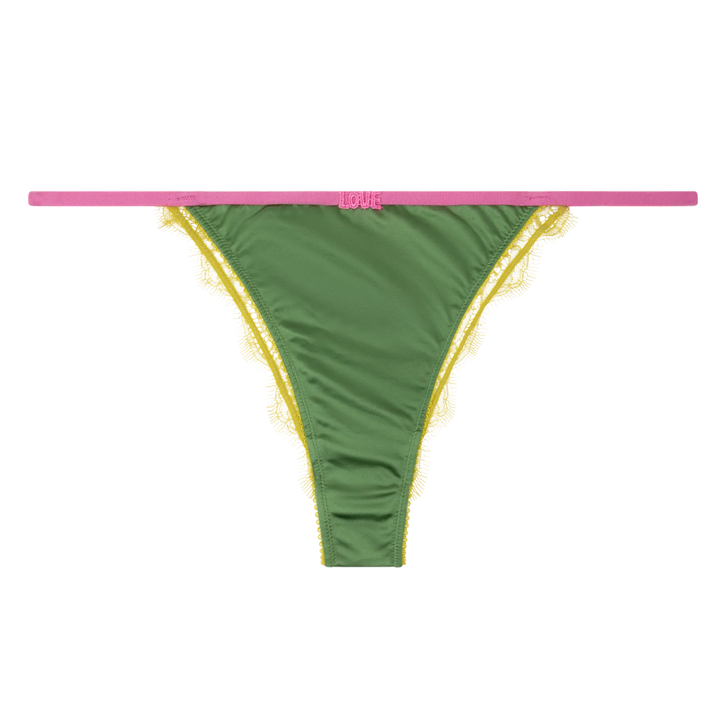 Tanga-Style Green Briefs