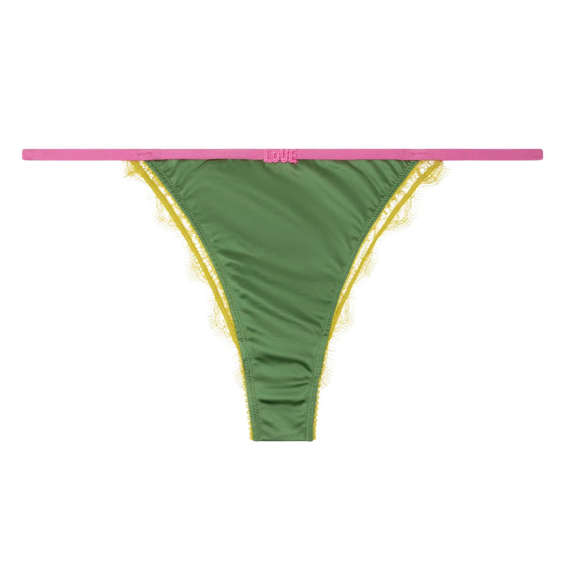 Tanga-Style Green Briefs