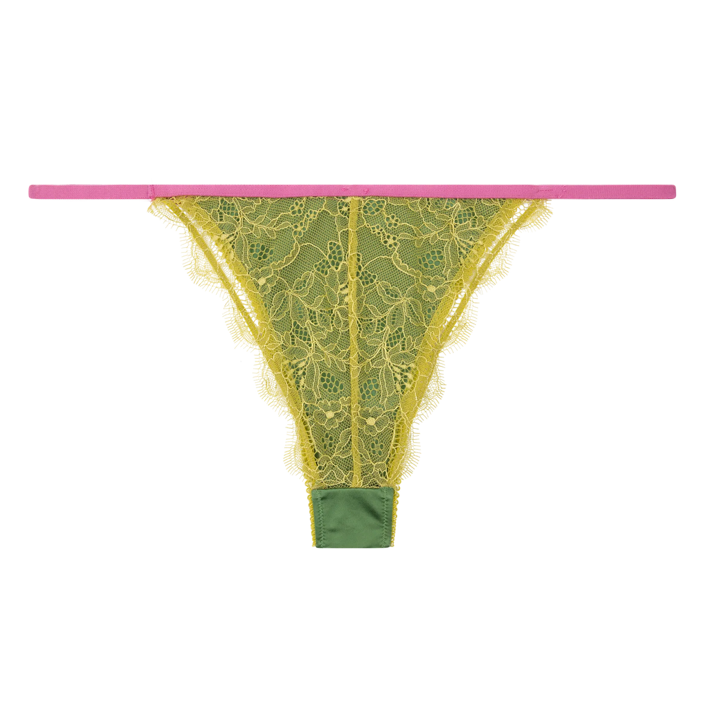 Tanga-Style Green Briefs