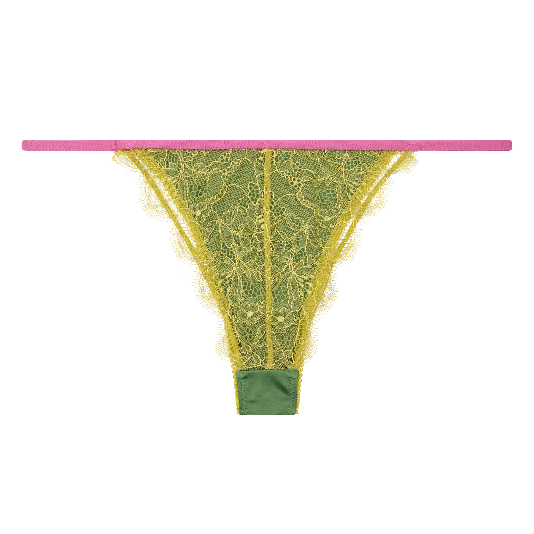 Tanga-Style Green Briefs