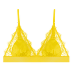 Love Lace Yellow Delicate Bralette