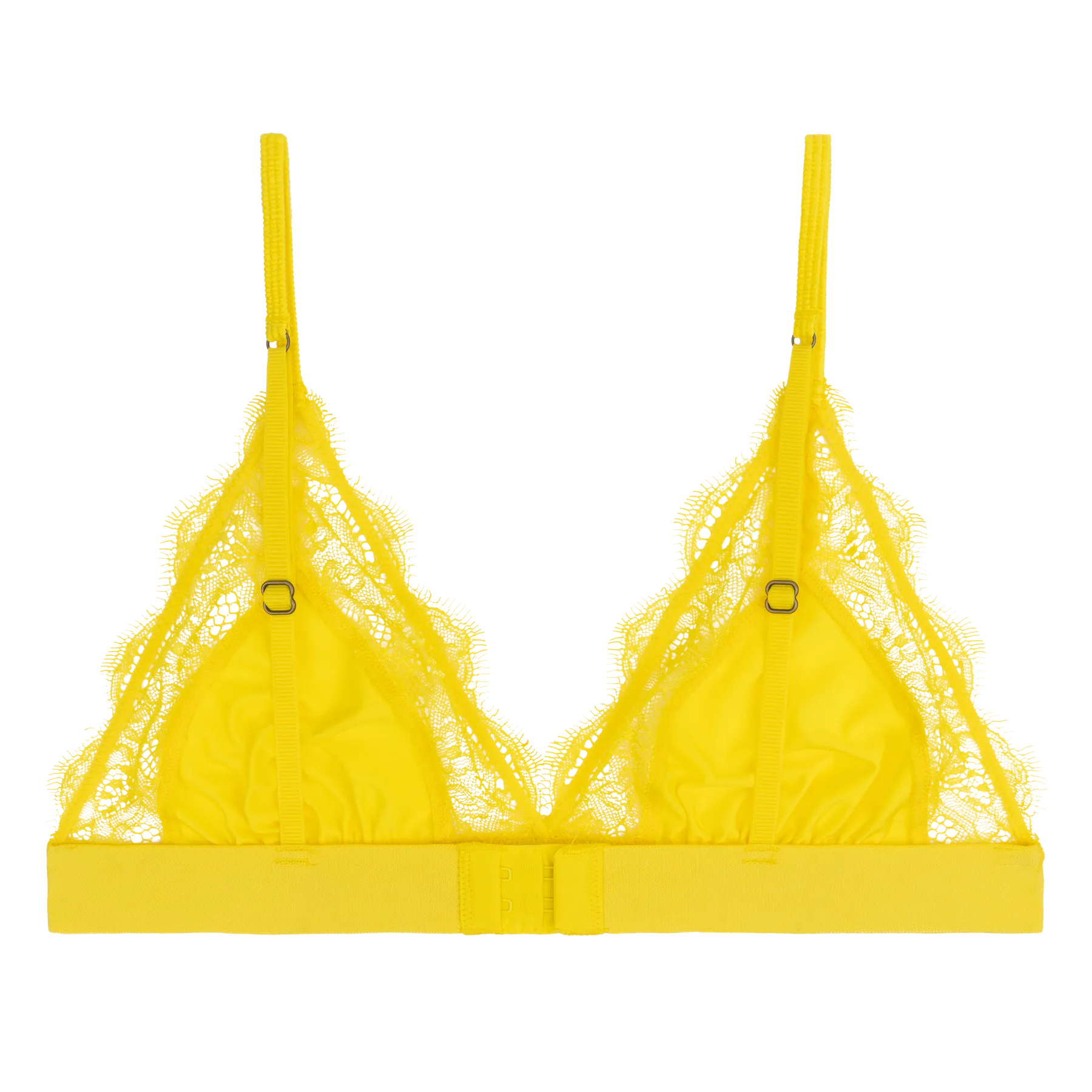 Love Lace Yellow Delicate Bralette