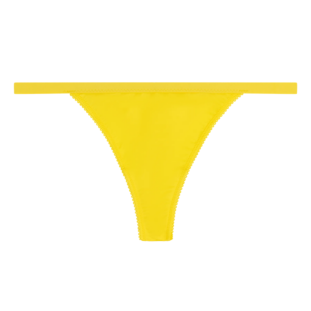 Roomservice Elegant Yellow String Briefs