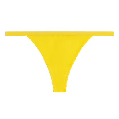 Roomservice Elegant Yellow String Briefs