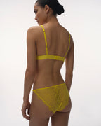 Wild Rose Yellow Delicate Briefs