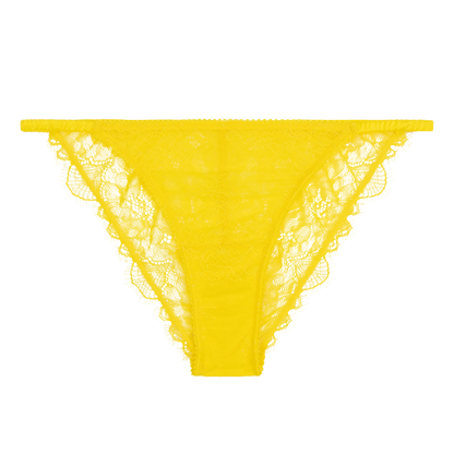Wild Rose Yellow Delicate Briefs