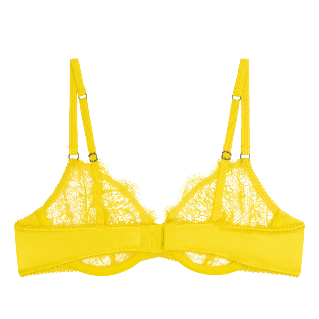 Romeo Delicate Wired Yellow Bra