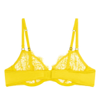 Romeo Delicate Wired Yellow Bra