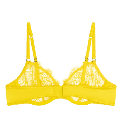 Romeo Delicate Wired Yellow Bra