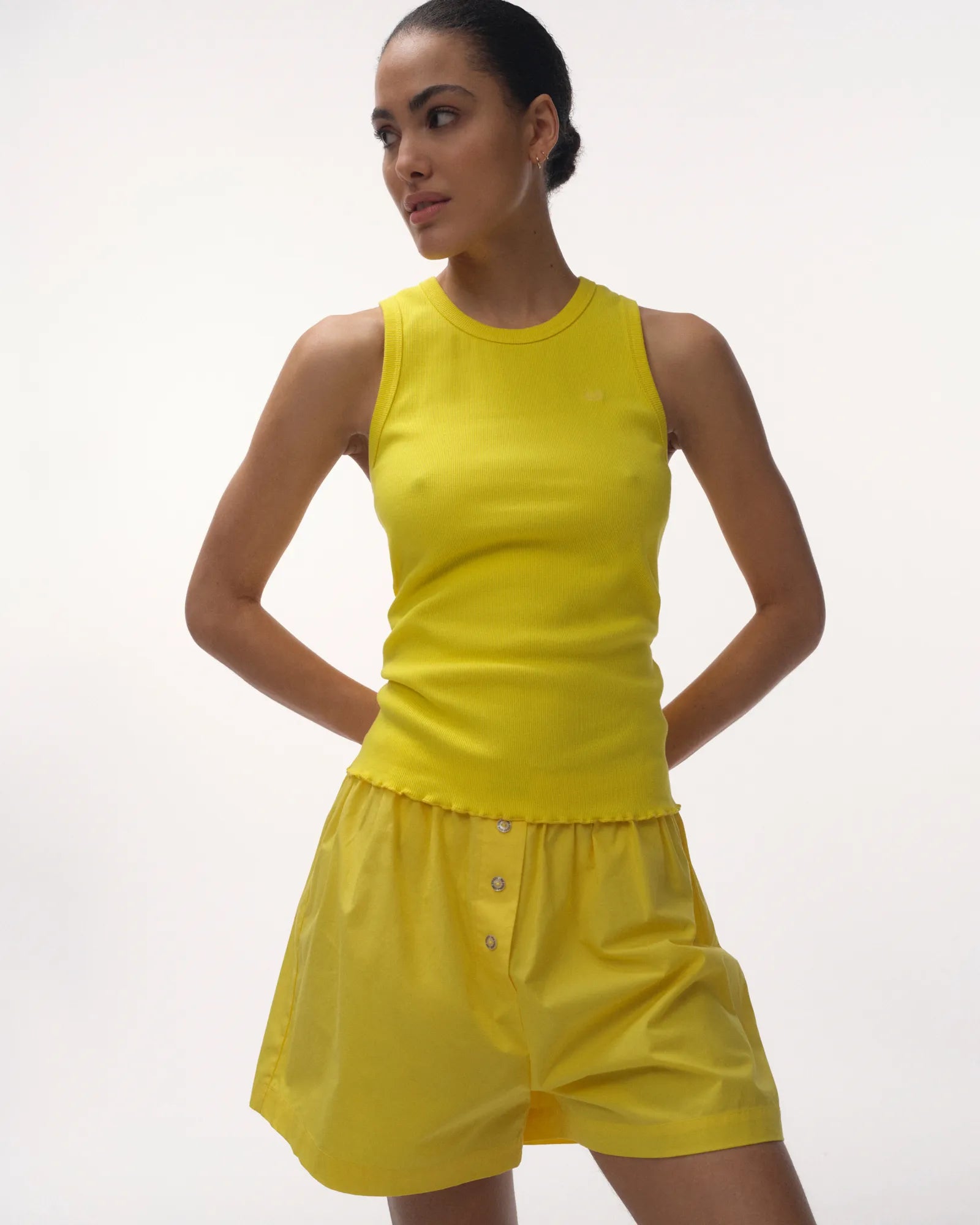 Bella Yellow Tank Top