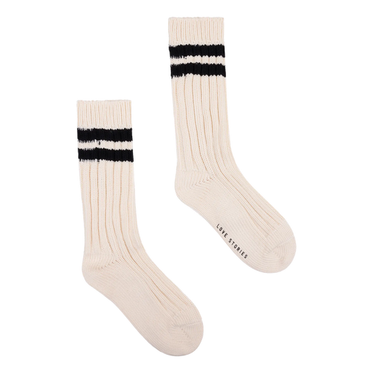 Rib Socks Stripe