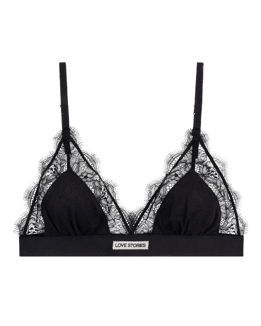 Love Lace Delicate Triangle Bralette
