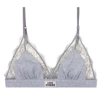 Love Lace Delicate Triangle Bralette