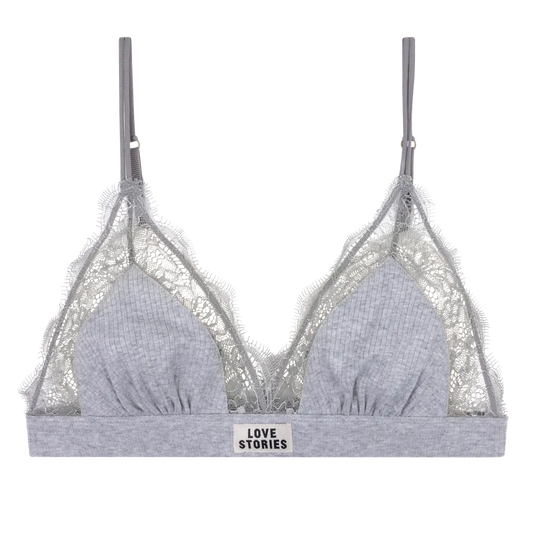 Love Lace Delicate Triangle Bralette