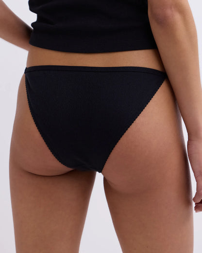 Rosie Black Logo Briefs