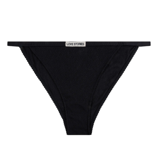 Rosie Black Logo Briefs