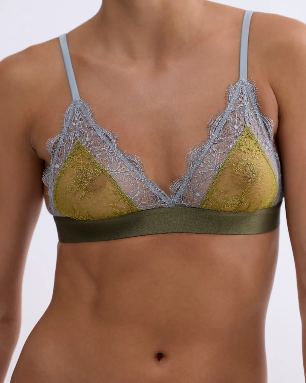 Love Lace Delicate Triangle Bralette