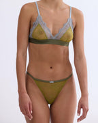 Love Lace Delicate Triangle Bralette