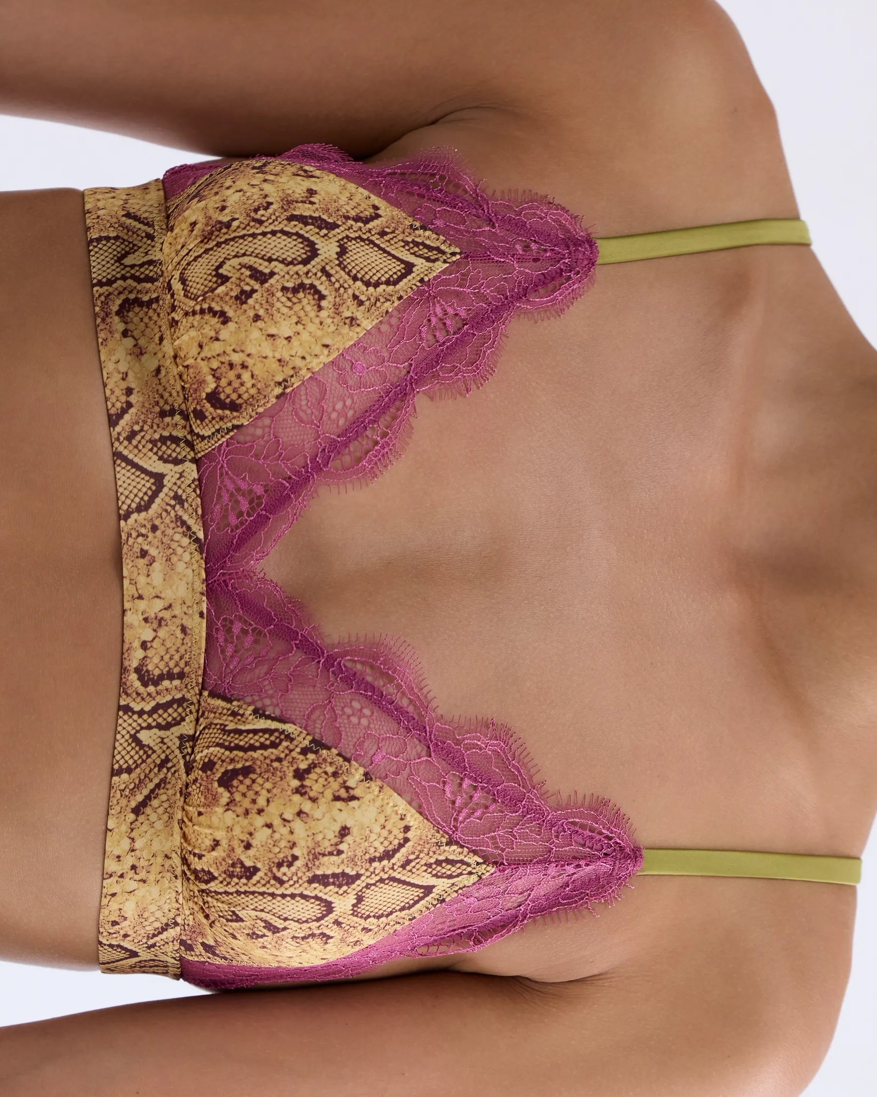 Love Lace Delicate Triangle Bralette