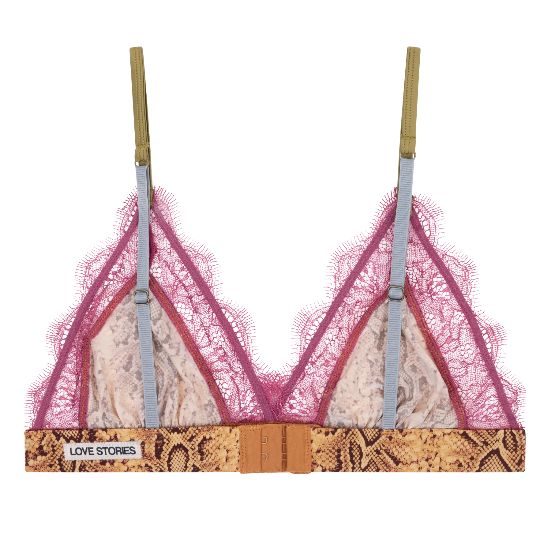 Love Lace Delicate Triangle Bralette