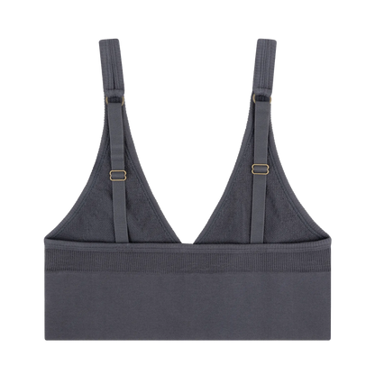 Grey Stylish Sporty Bralette