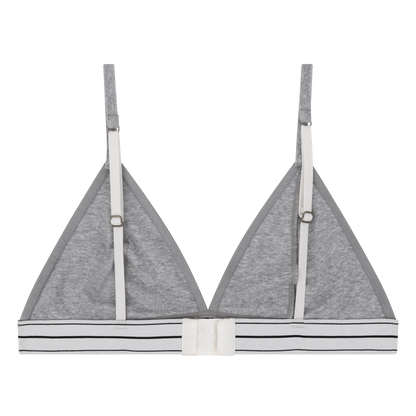 Unpadded Comfy Grey Bralette