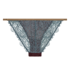 Burgundy Comfortable Lace Briefs