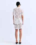 Bridget White Lace Set