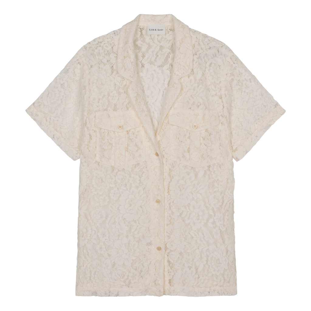 Bridget White Lace Set