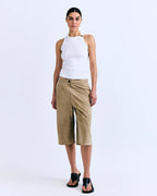 Racerback White Tank Top