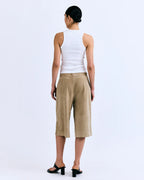 Racerback White Tank Top