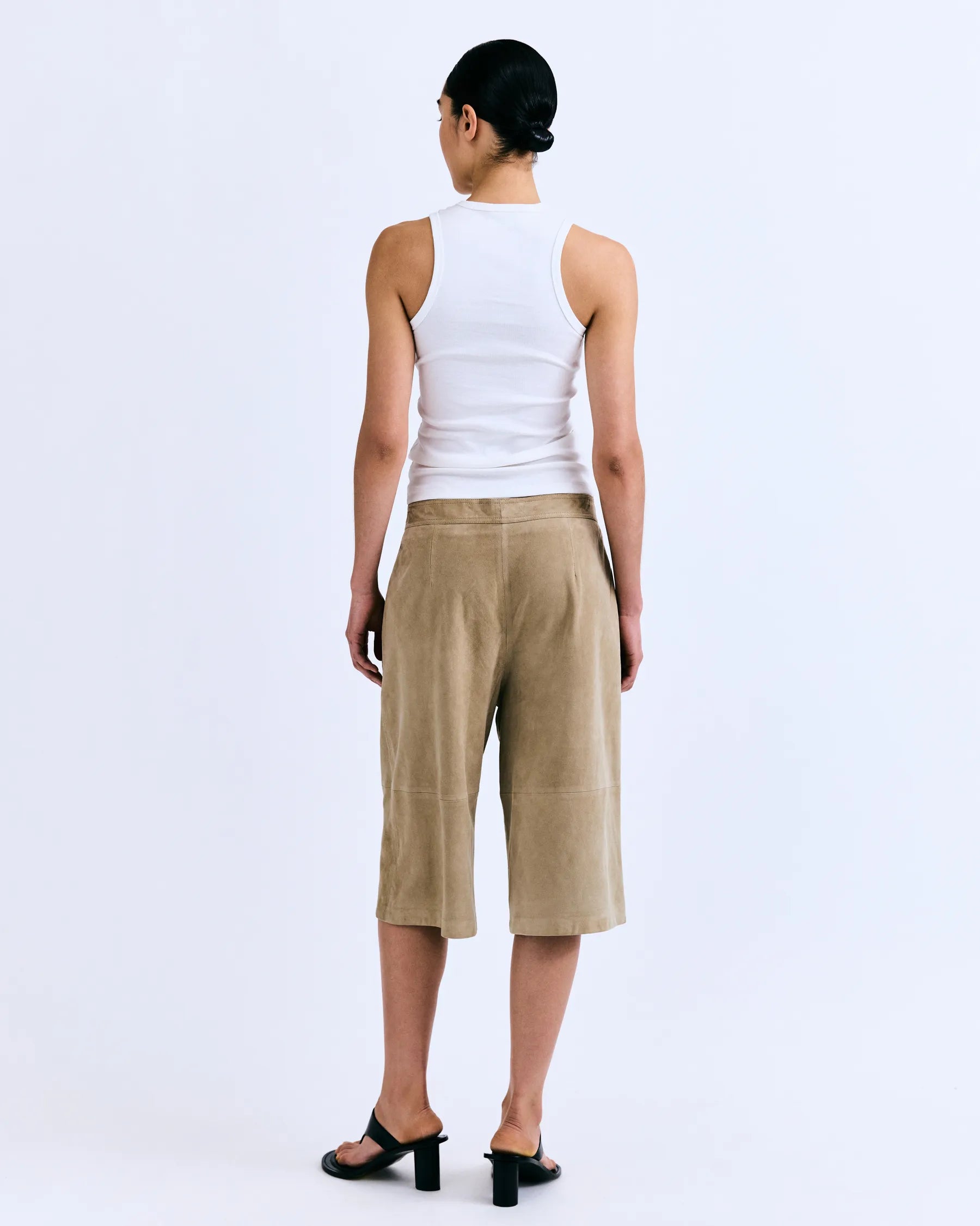 Racerback White Tank Top