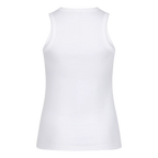 Racerback White Tank Top
