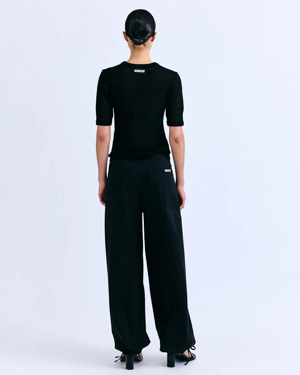 Transparent Knit Tee