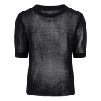 Transparent Knit Tee